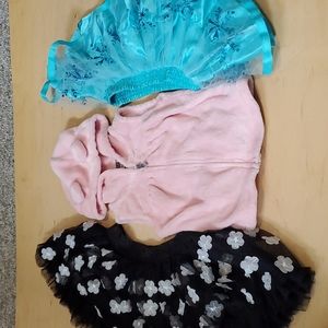 Girls Skirt Hoodie Vest Bundle Lot Assortment
